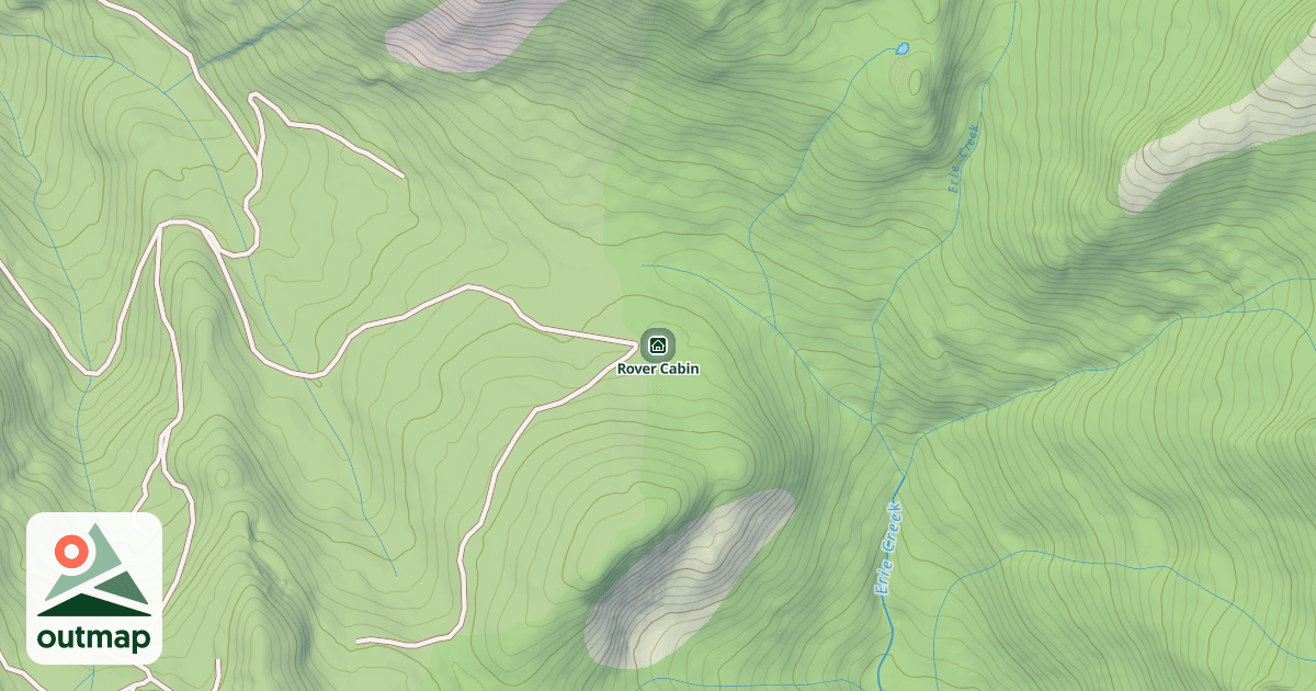 Map of Rover Cabin