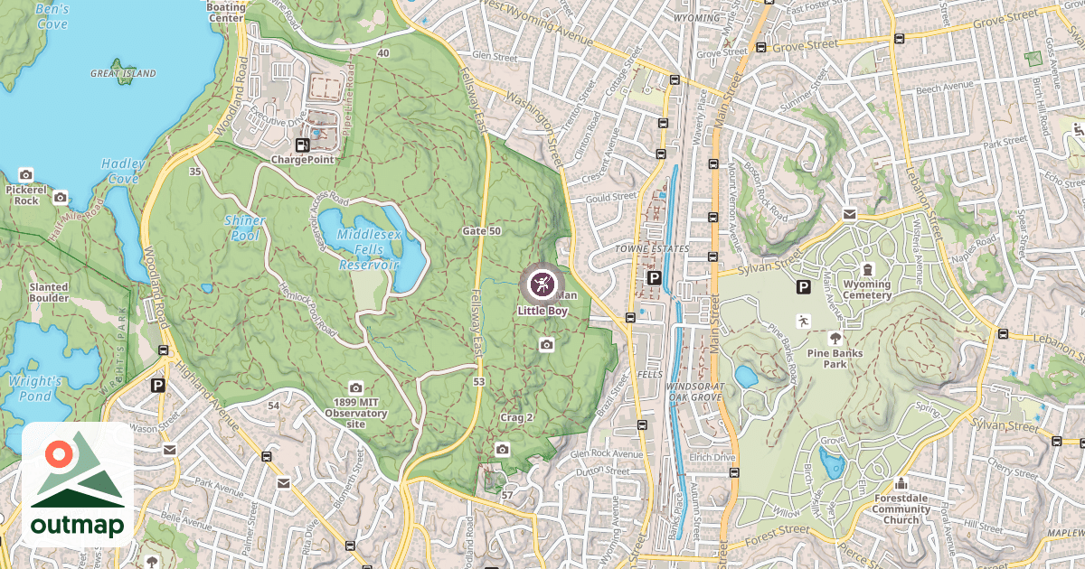 Map of Little Boy