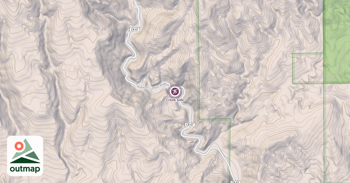 Map of Creek Side