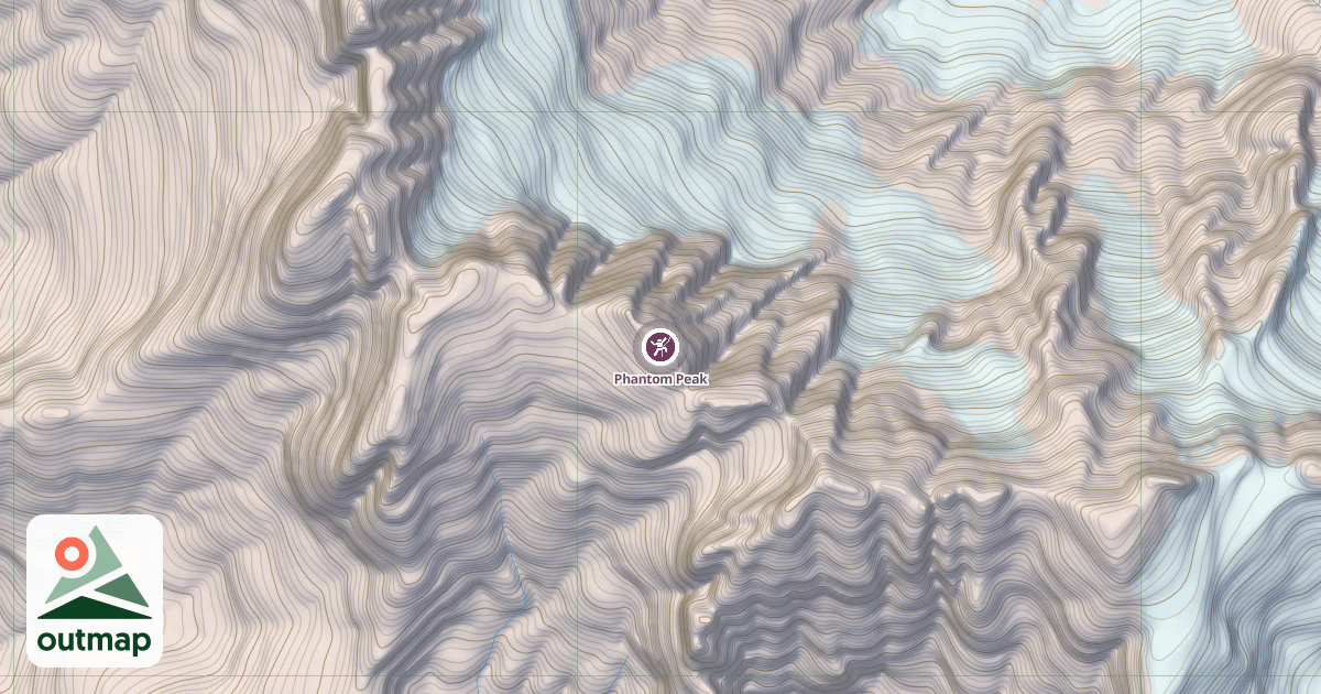 Map of Phantom Peak