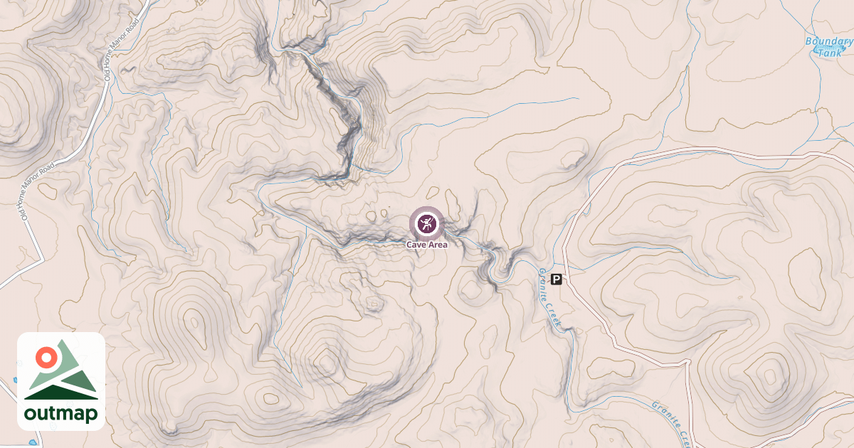 Map of Cave Area