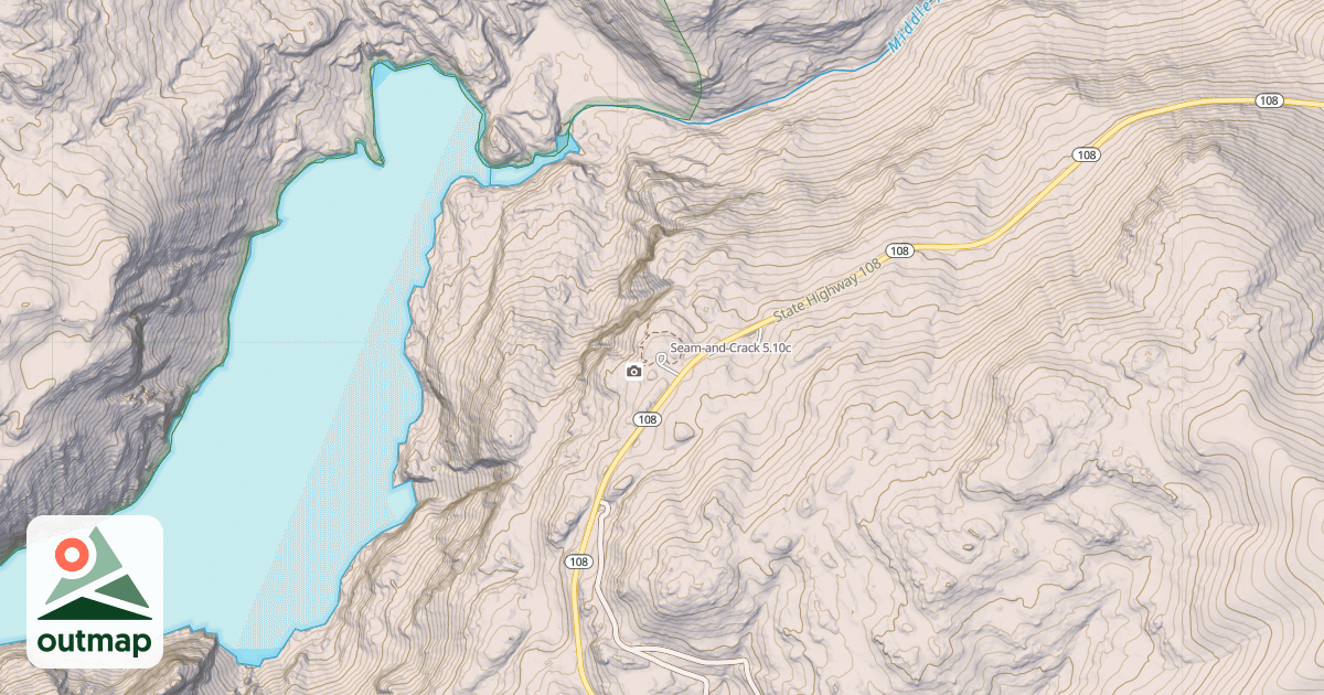 Map of Seam-and-Crack