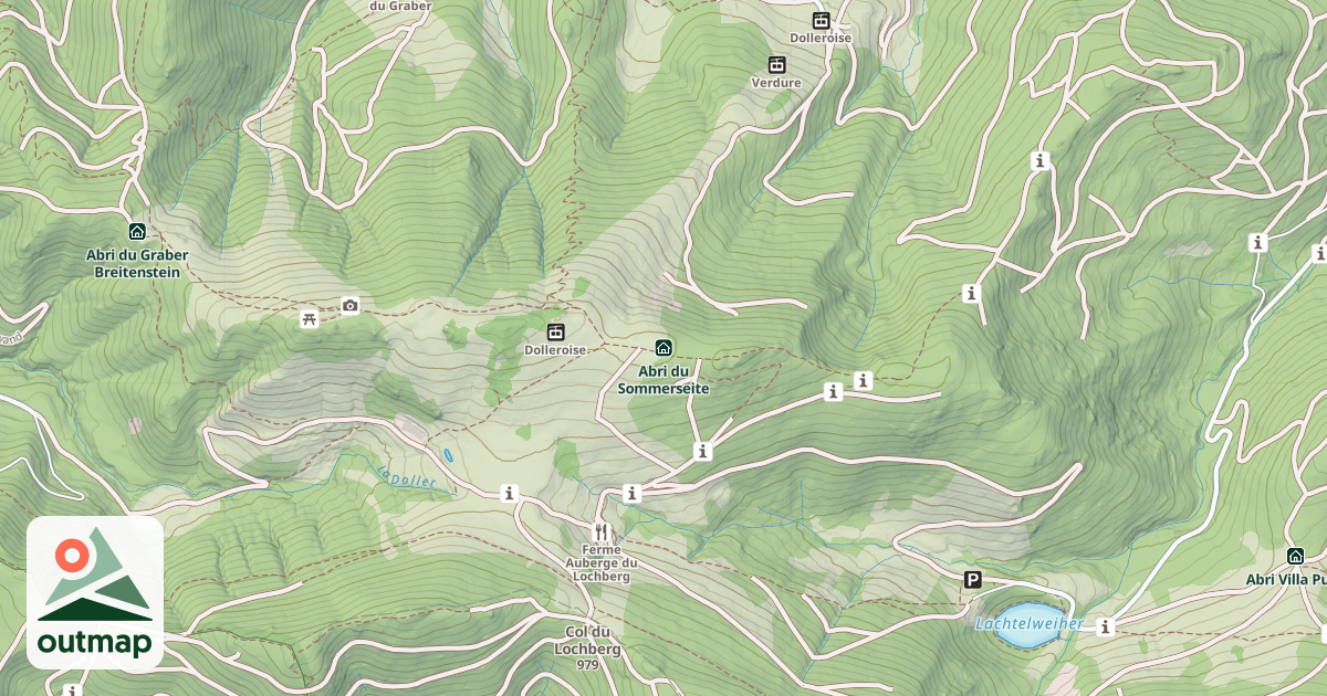 Map of Abri du Sommerseite
