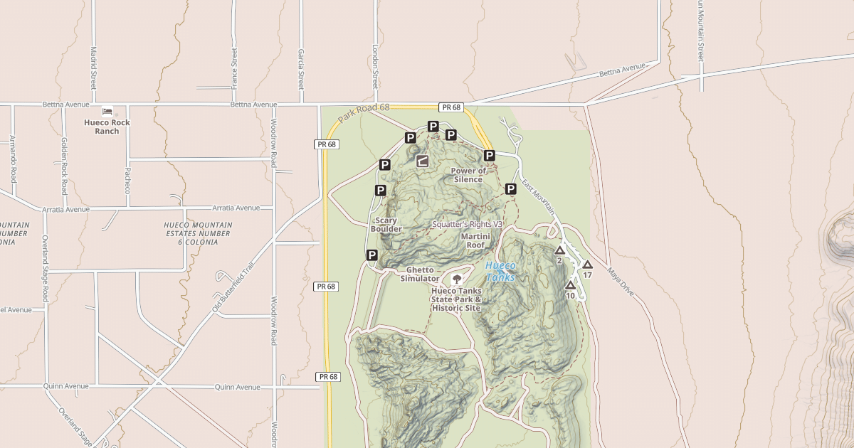 Map preview of Squatter's Rights