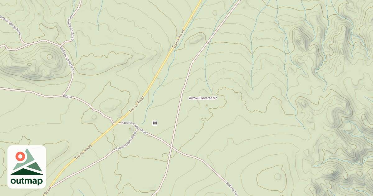 Map of Arrow Traverse