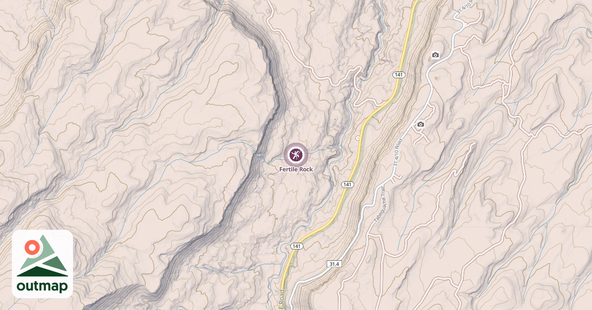 Map of Fertile Rock