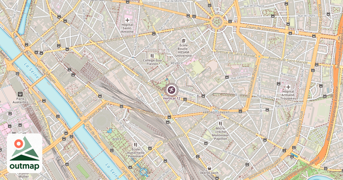 Map of Vertical 12