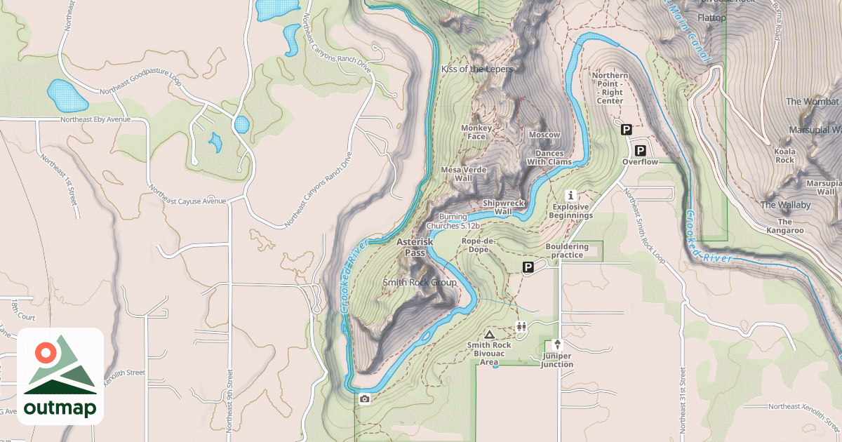 Map of Burning Churches