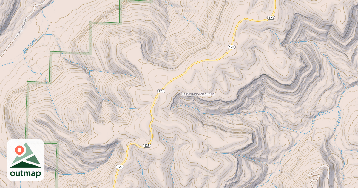 Map of Hairless Wonder