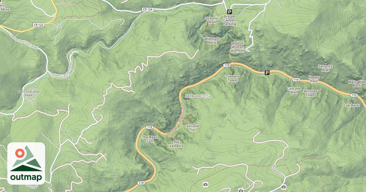 Map of Bell Buster