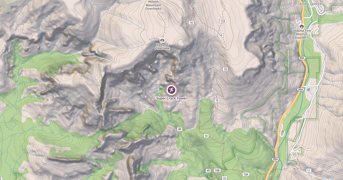 Map preview of Super Crack Tower