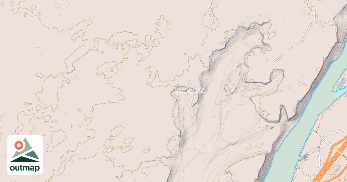 Map of Cement Shoes