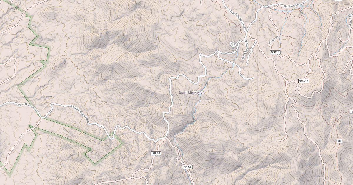 Map preview of Brush Monkey