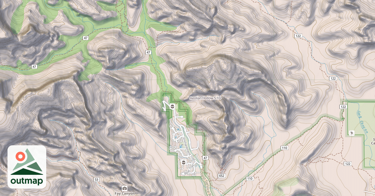 Map of Aeolian Hollow
