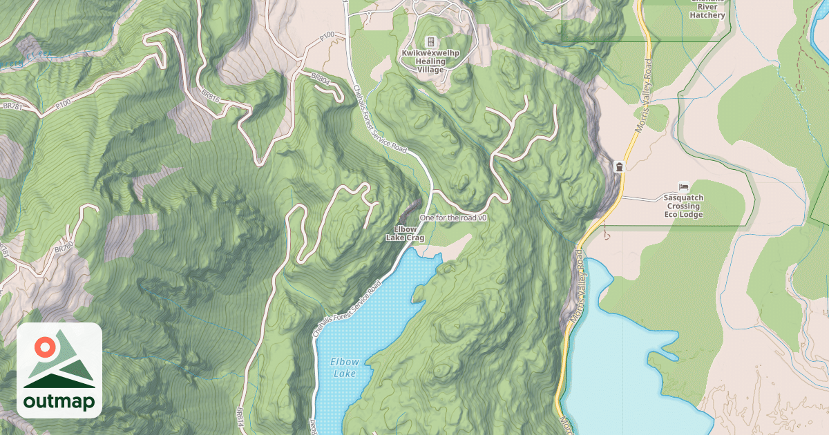 Map of One for the road