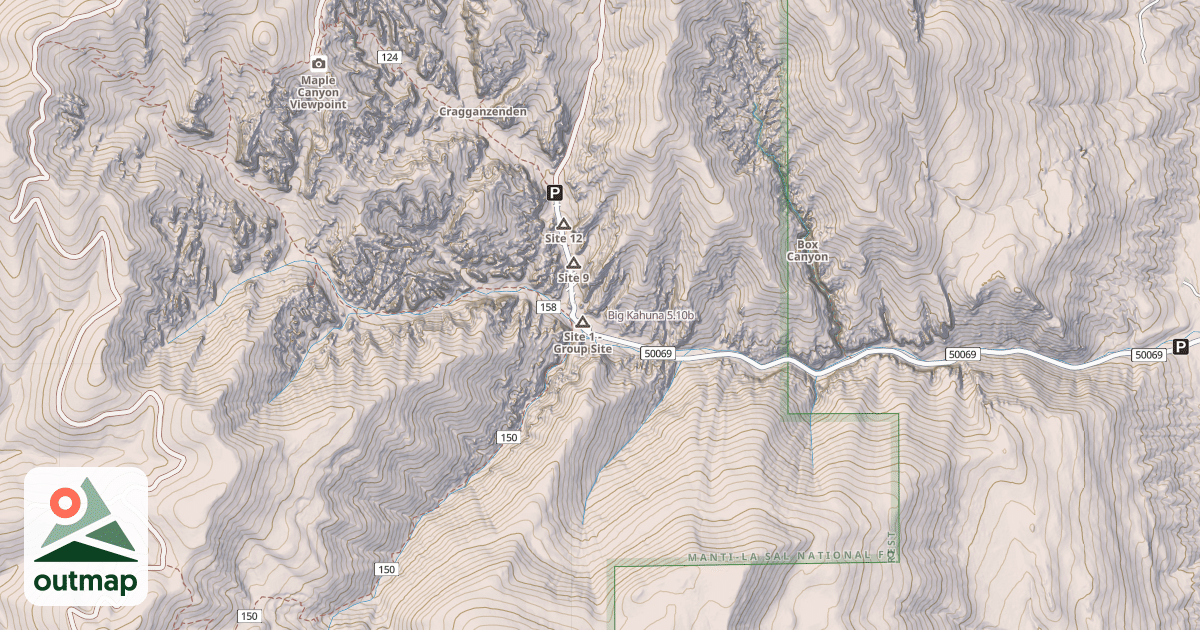 Map of Big Kahuna
