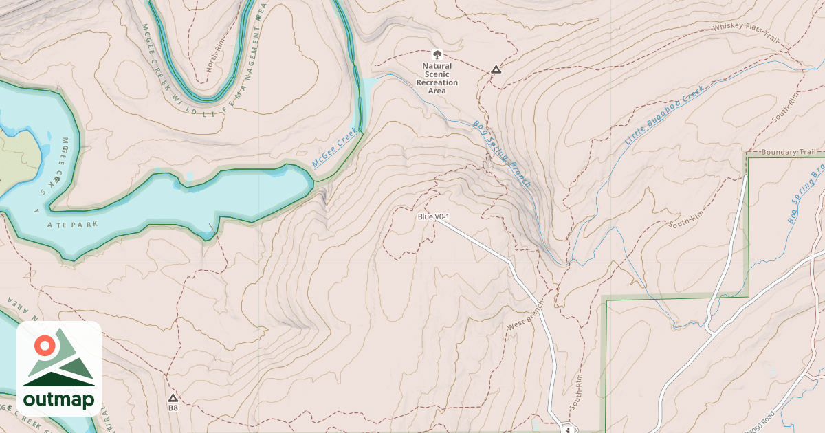 Map of Blue