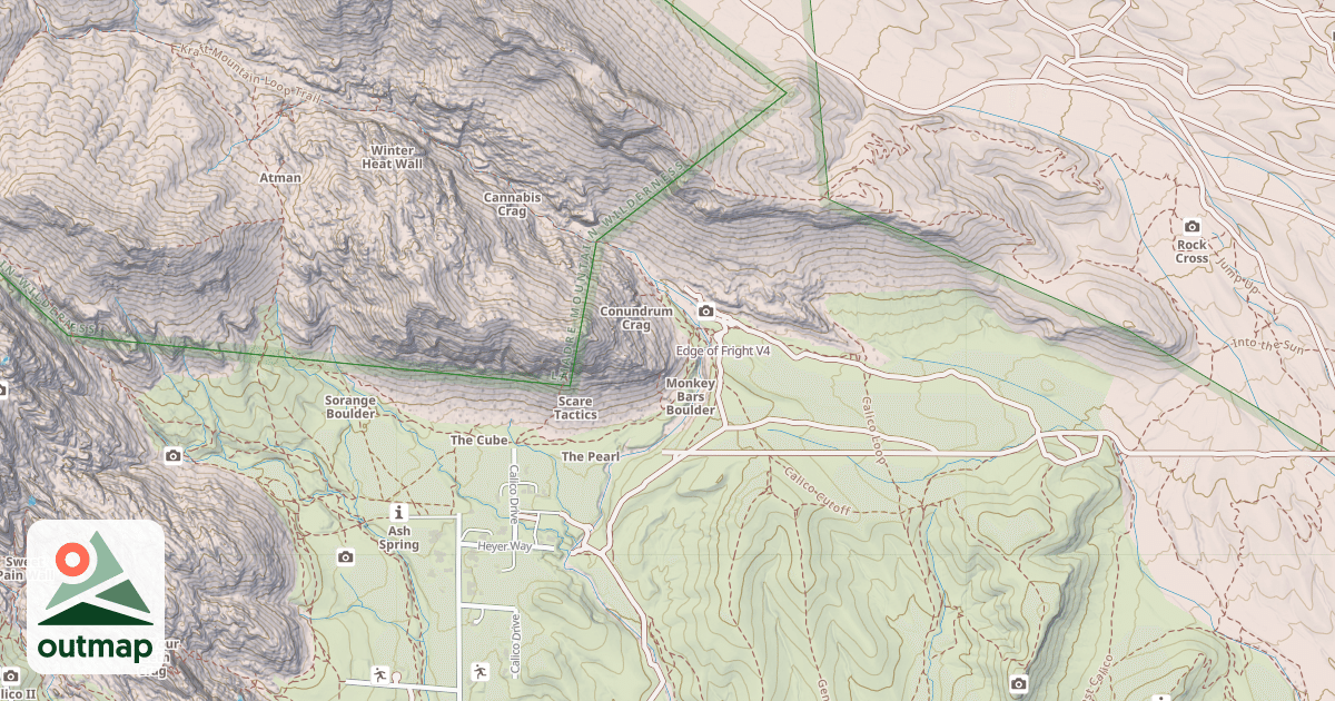Map of Edge of Fright