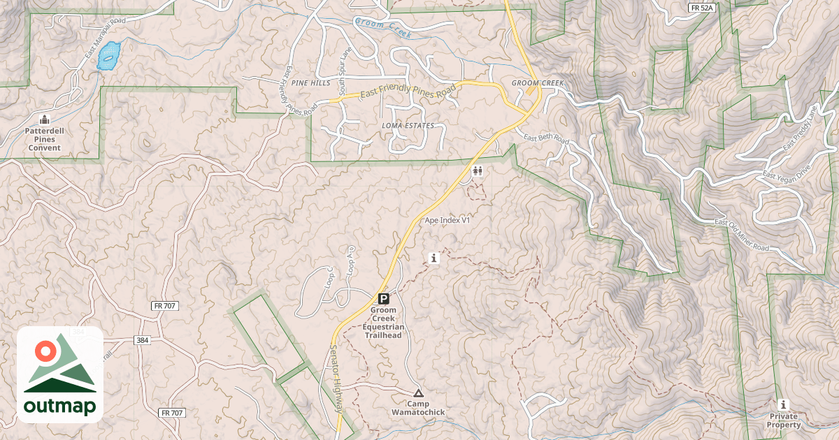 Map of Ape Index