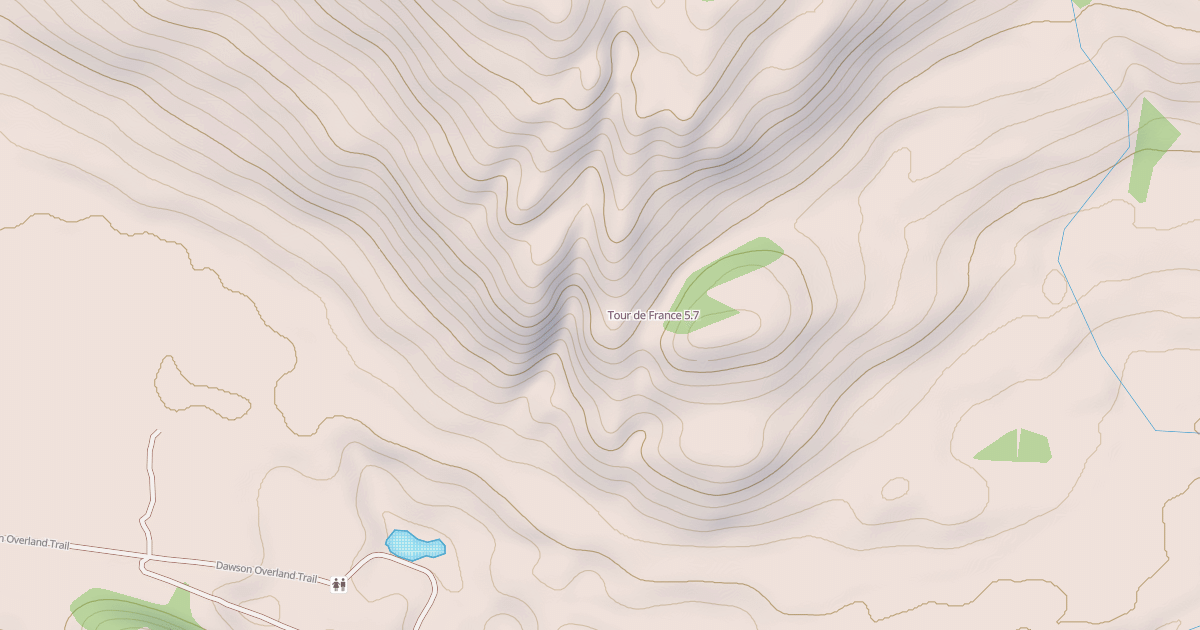 Map preview of Tour de France
