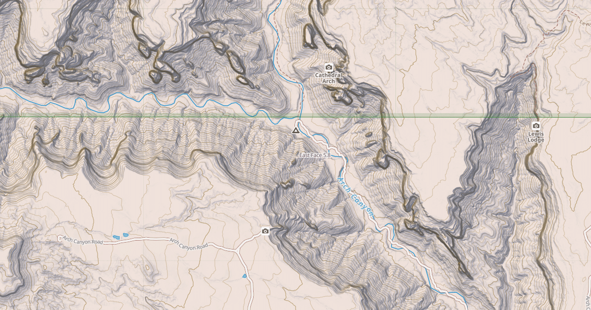 Map preview of East Face