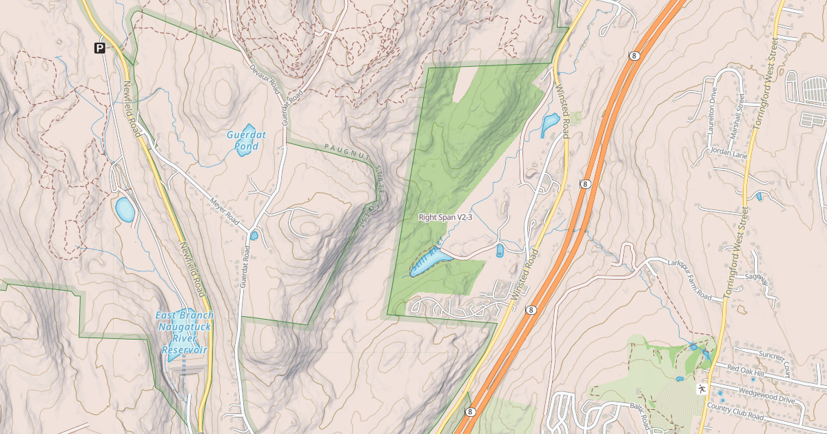 Map preview of Right Span