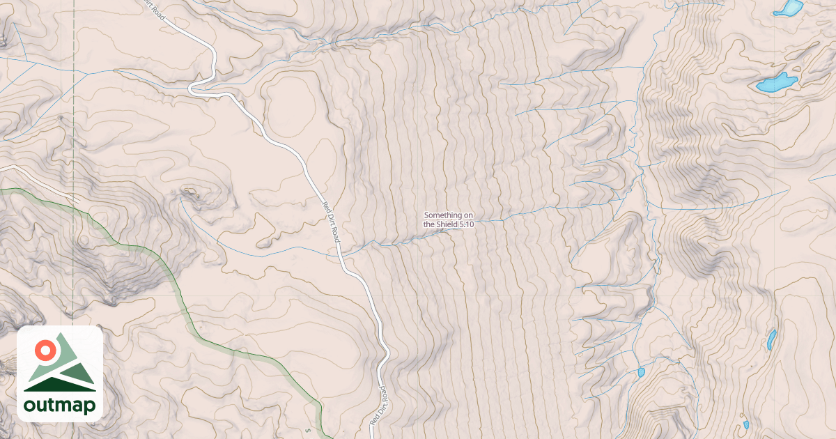 Map of Something on the Shield