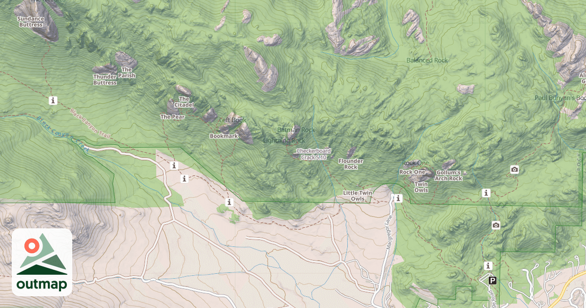 Map of Checkerboard Crack