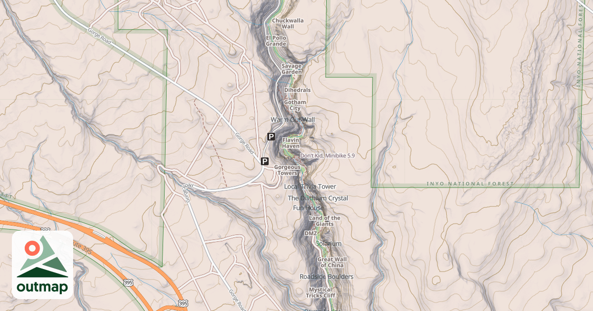 Map of Don't Kid, Minibike