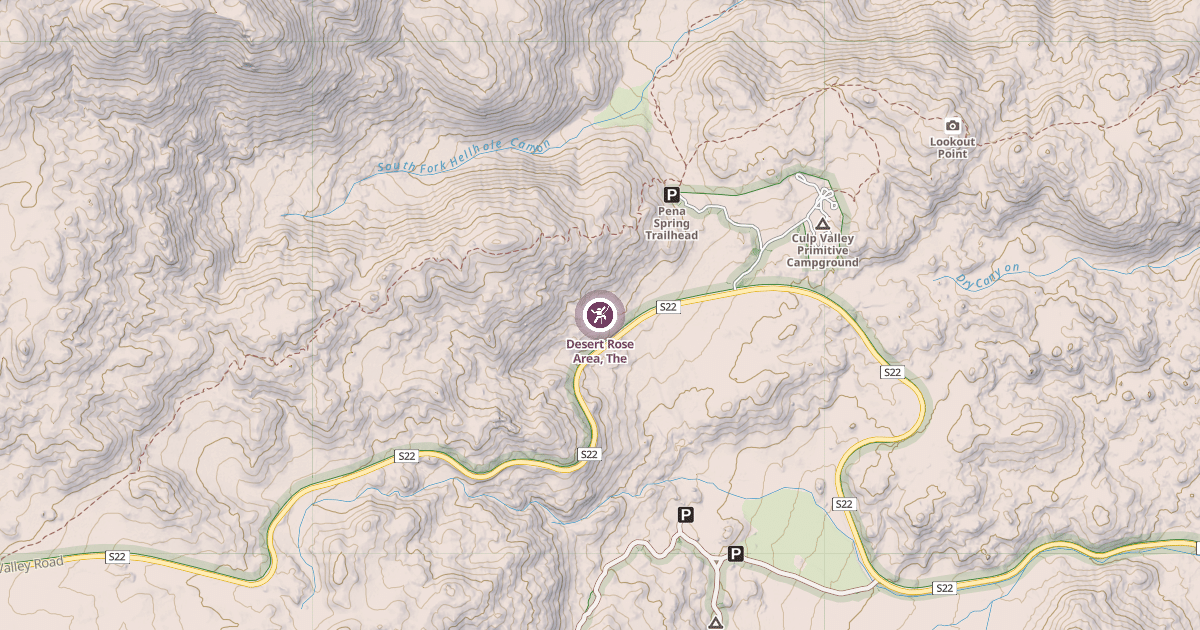 Map preview of Desert Rose Area, The