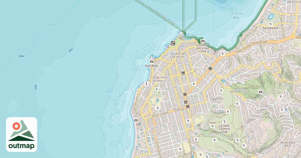 Map of Dude, There's No Way