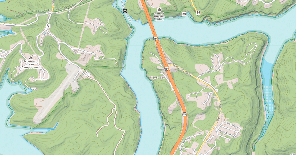 Map preview of Triple C