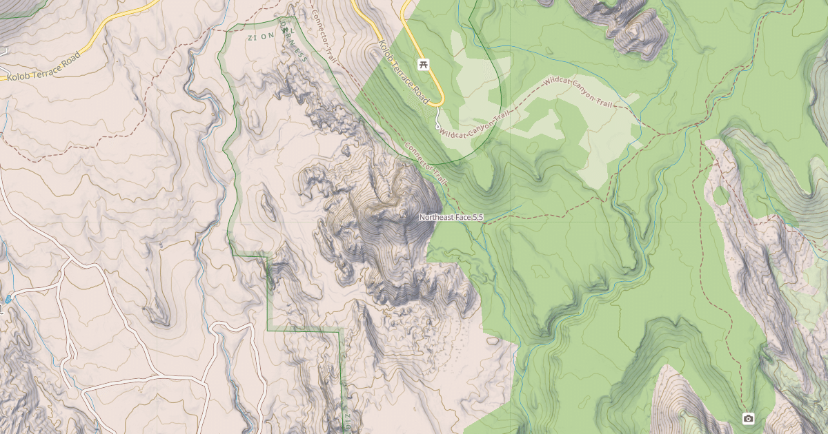 Map preview of Northeast Face