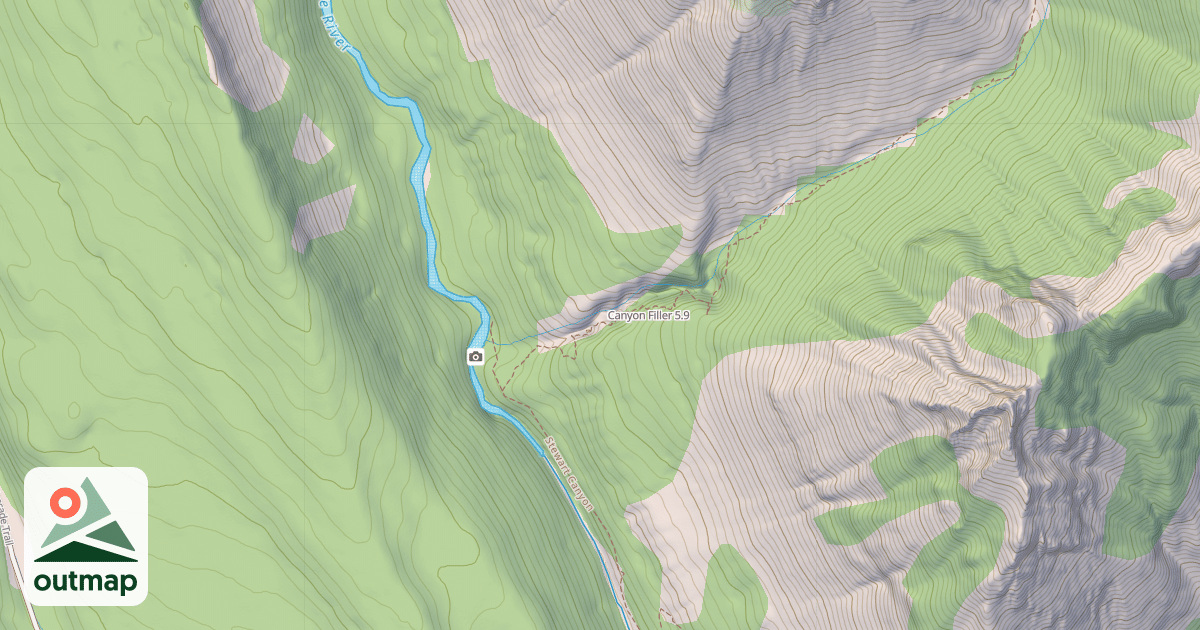Map of Canyon Filler
