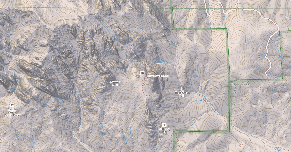Map preview of Toms Crack