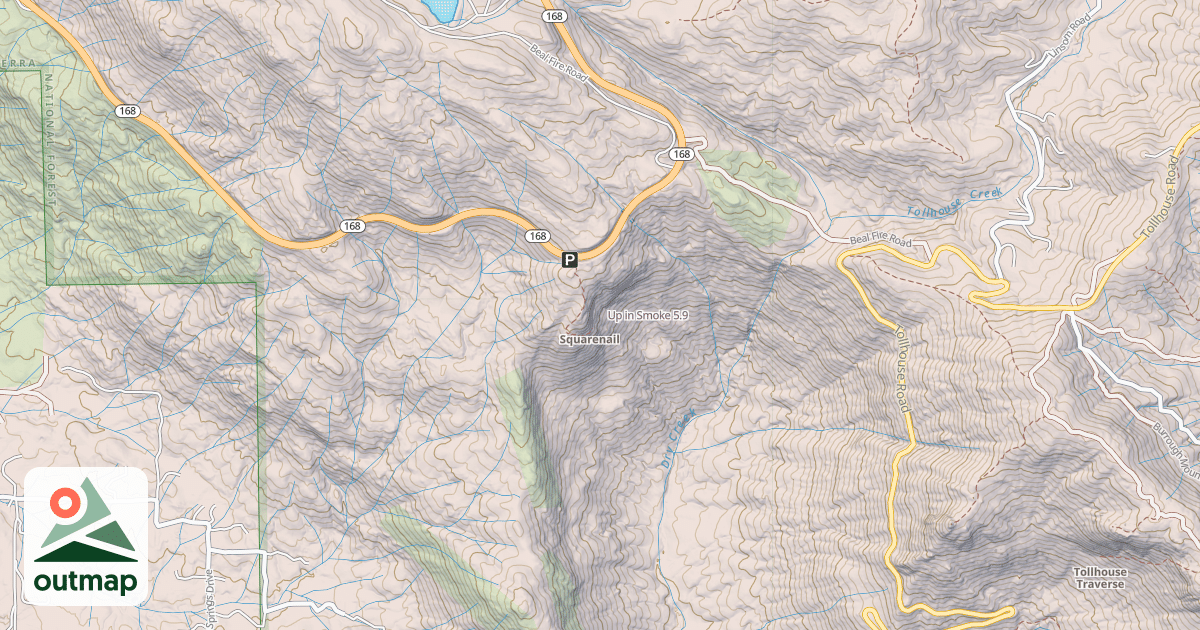 Map of Up in Smoke