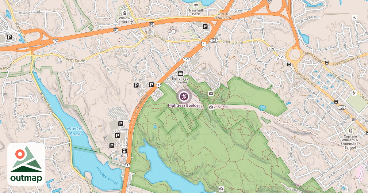 Map of High Seas Boulder