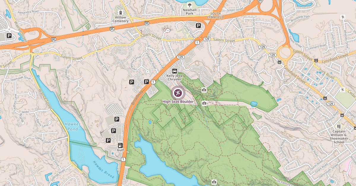 Map preview of High Seas Boulder