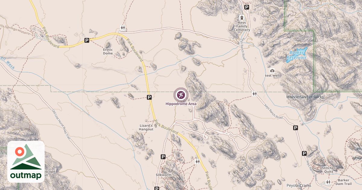 Map of Hippodrome Area
