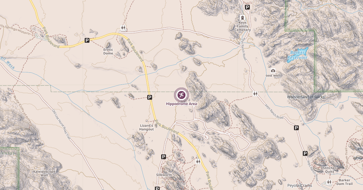 Map preview of Hippodrome Area