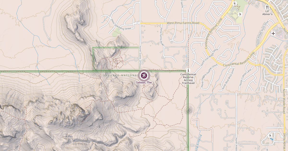 Map preview of Saloon, The