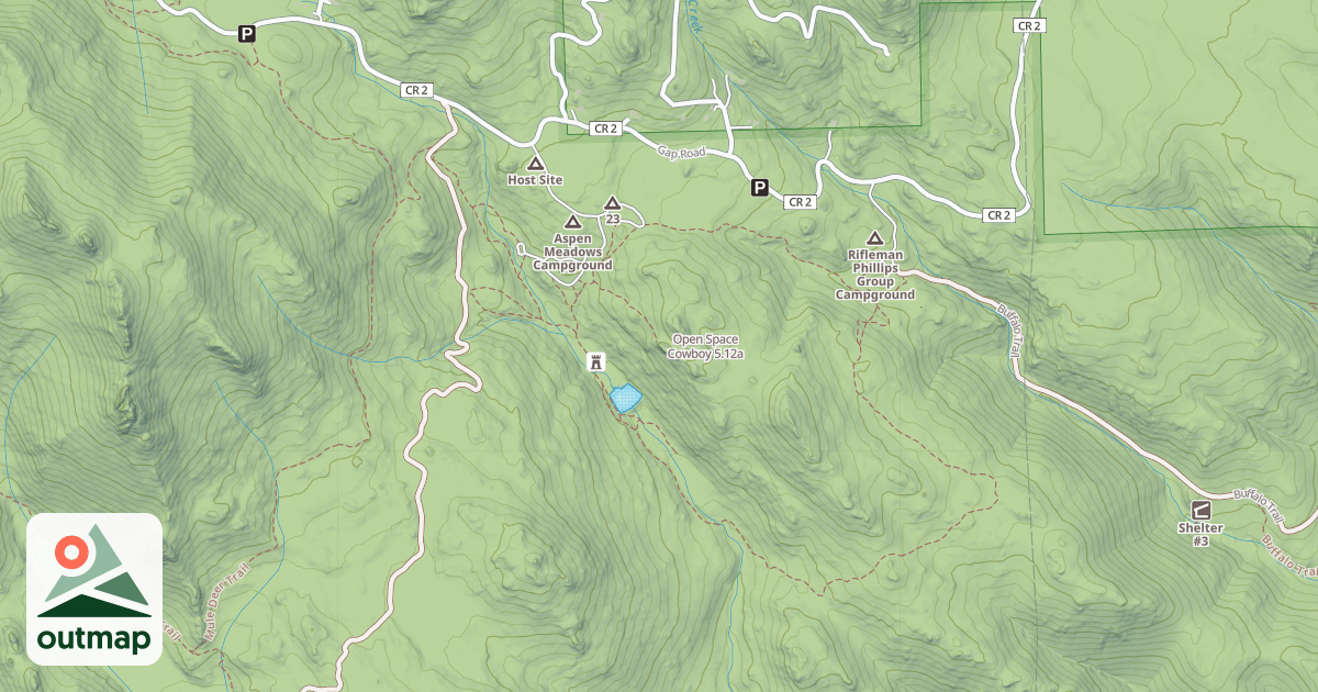 Map of Open Space Cowboy