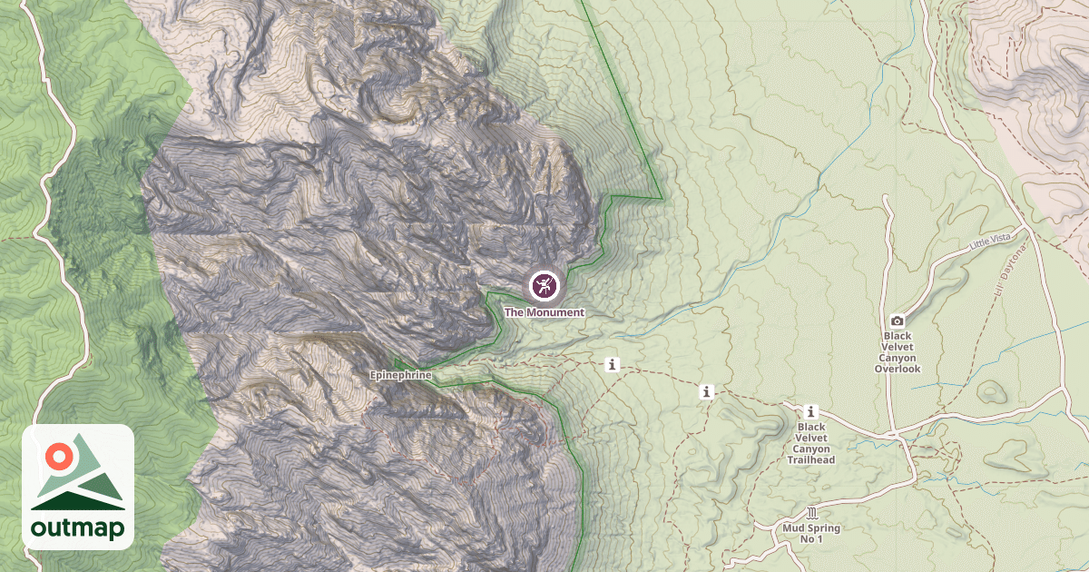 Map of The Monument