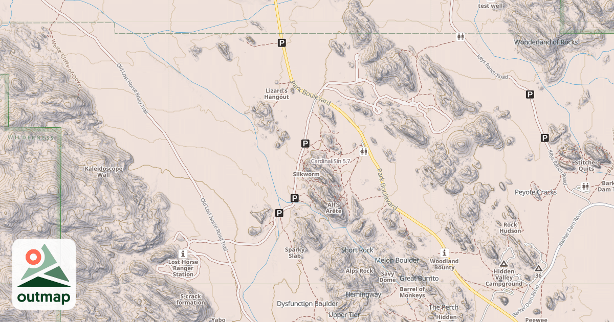 Map of Cardinal Sin