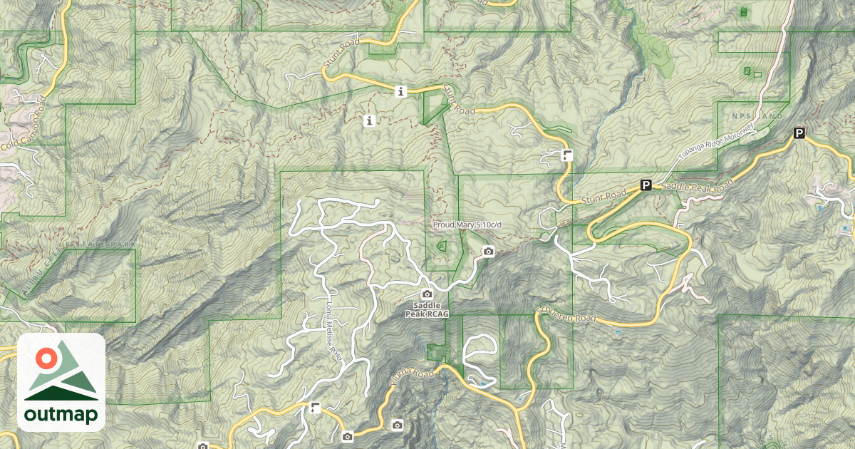 Map of Proud Mary