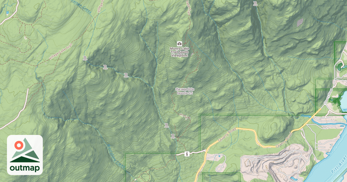 Map of the wee little beastie