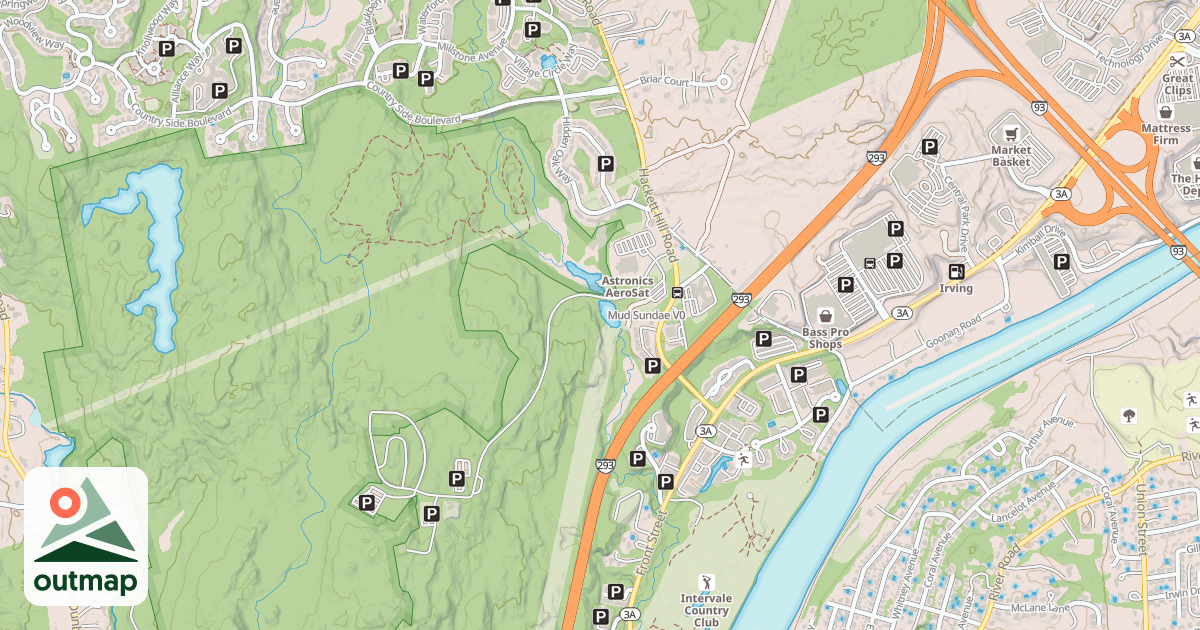Map of Mud Sundae