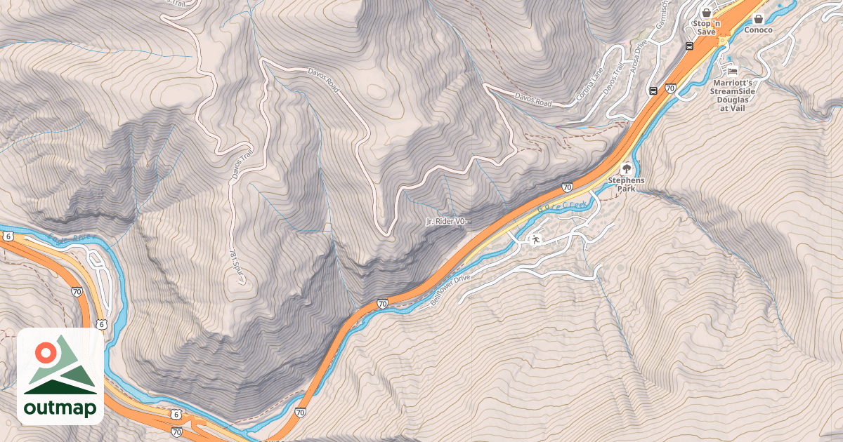 Map of Jr. Rider
