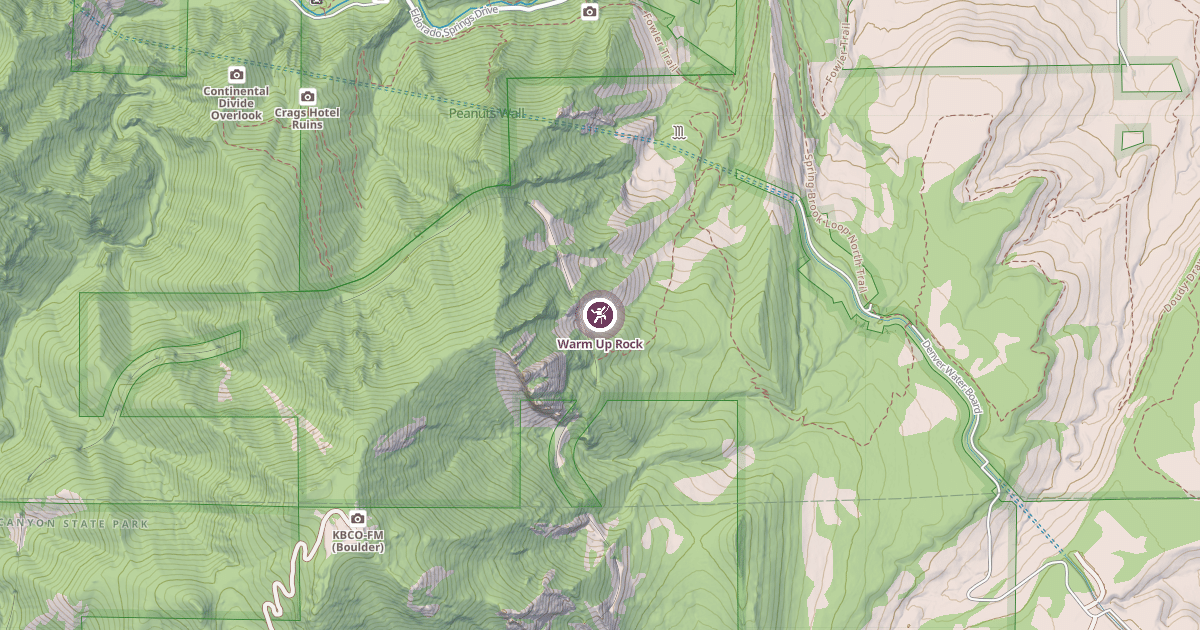 Map preview of Warm Up Rock