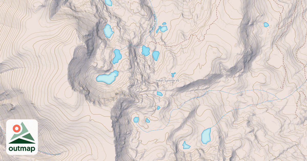 Map of Indian Summer